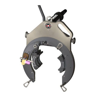 AXXAIR OX-6625 offener Orbitalschweißkopf, Ø 38–170 mm